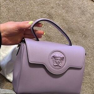 Versace Lavender Handbag